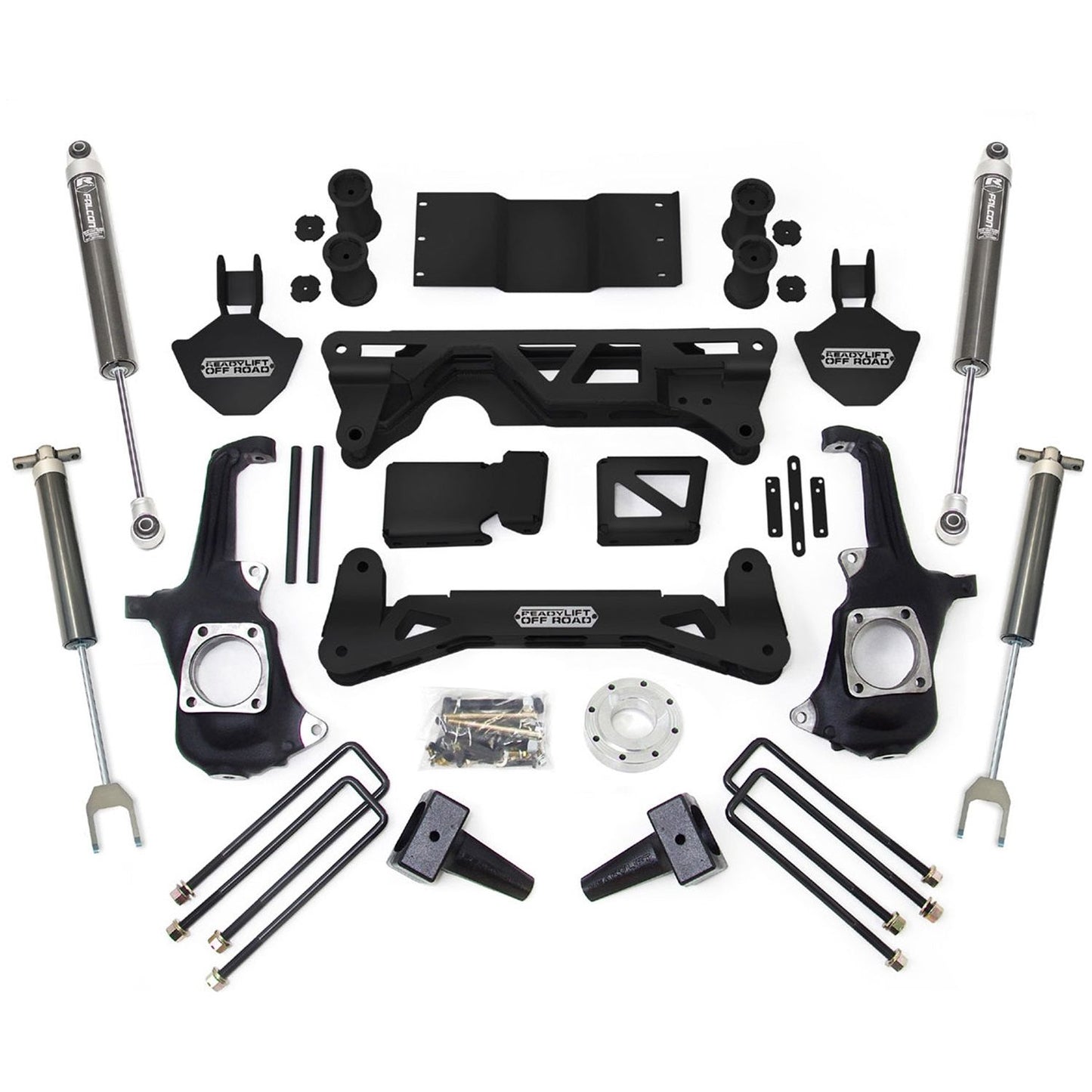 ReadyLIFT 5-6'' Lift Kit 2500HD/3500HD W/ Falcon Shocks  (2500HD/3500HD) 44-30520