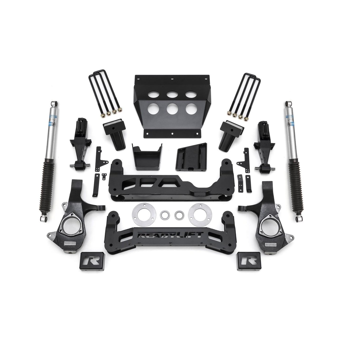 ReadyLIFT 7'' Big Lift Kit for Aluminum OE Upper Control Arms with Bilstein Shocks (1500) 44-3470