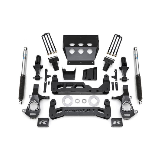 ReadyLIFT 7'' Big Lift Kit for Cast Steel OE Upper Control Arms with Bilstein Shocks (1500) 44-3471