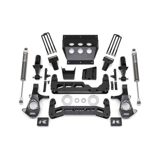 ReadyLIFT 7'' Big Lift Kit for Cast Steel OE Upper Control Arms with Falcon 1.1 Monotube Shocks (1500) 44-34710