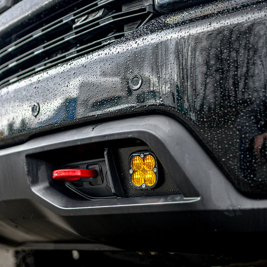 BAJA DESIGNS Silverado 1500 2019 Fog Pocket Mount Kit Pro Baja Amber FPK Sport WC Baja Designs I 447518