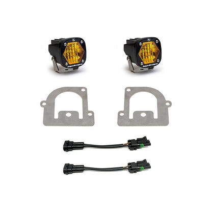 BAJA DESIGNS Ford Bronco Sport S1 Fog Light Kit Baja Amber W/C Baja Designs I 447683