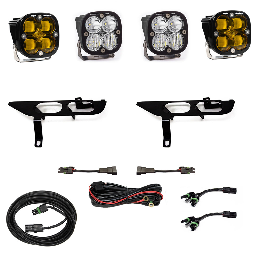 BAJA DESIGNS Ford, F150, (21-On), FPK, SAE Baja Amber/Sport DC w/o DRL Baja Designs I 447698