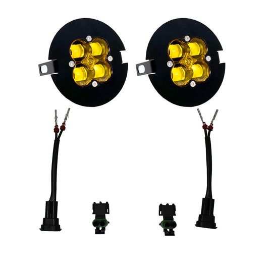 BAJA DESIGNS Ford/Toyota F-150 Tundra Tacoma SAE Fog Light Kit Baja Amber Baja Designs I 447705