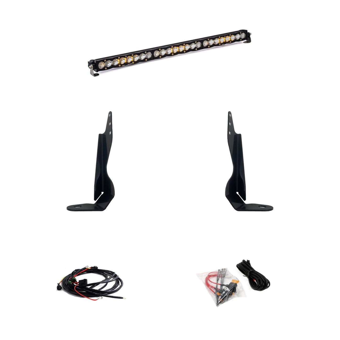 BAJA DESIGNS 447850 GMC 2500/3500 S8 Behind Grill Kit for GMC 2500