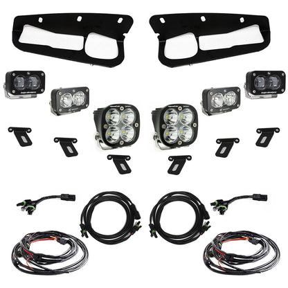 BAJA DESIGNS Ford Bronco (21-Present) S2 SAE FPK Sportsmen for OEM Steel Bumper Baja Designs I 448174