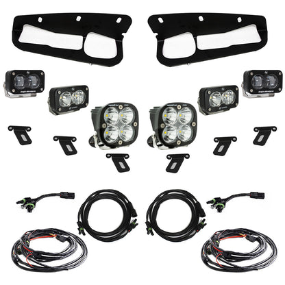BAJA DESIGNS Ford Bronco (21-Present) S2 SAE FPK Pro Baja Designs for OEM Steel Bumper Baja Designs I 448175