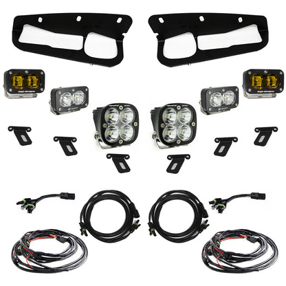 BAJA DESIGNS Ford Bronco (21-Present) S2 SAE Baja Amber FPK Sportsmen for OEM Steel Bumper Baja Designs I 448178