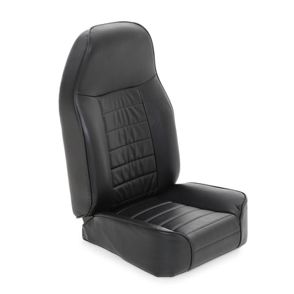 SMITTYBILT | Seat Front Standard Bucket 76-18 CJ & Wrangler CJ/YJ/TJ/LJ Vinyl Black Smittybilt |44901