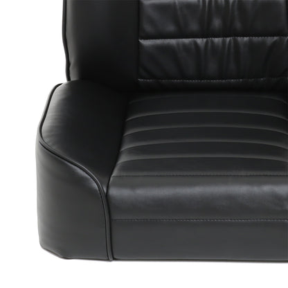 SMITTYBILT | Seat Front Standard Bucket 76-18 CJ & Wrangler CJ/YJ/TJ/LJ Vinyl Black Smittybilt |44901