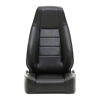 SMITTYBILT | Seat Front Factory Style Replacement W/ Recliner 1987-2006 Jeep Wrangler YJ, TJ/LJ Vinyl Black Smittybilt |45001