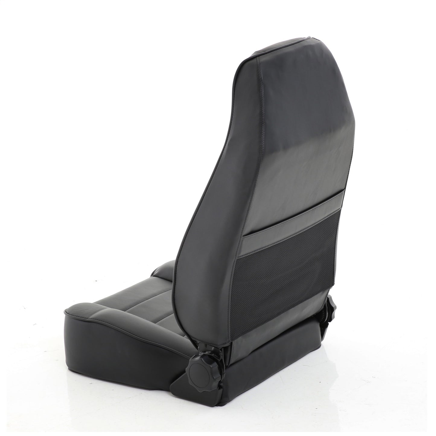 SMITTYBILT | Seat Front Factory Style Replacement W/ Recliner 1987-2006 Jeep Wrangler YJ, TJ/LJ Vinyl Black Smittybilt |45001