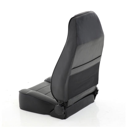 SMITTYBILT | Seat Front Factory Style Replacement W/ Recliner 1987-2006 Jeep Wrangler YJ, TJ/LJ Vinyl Black Smittybilt |45001