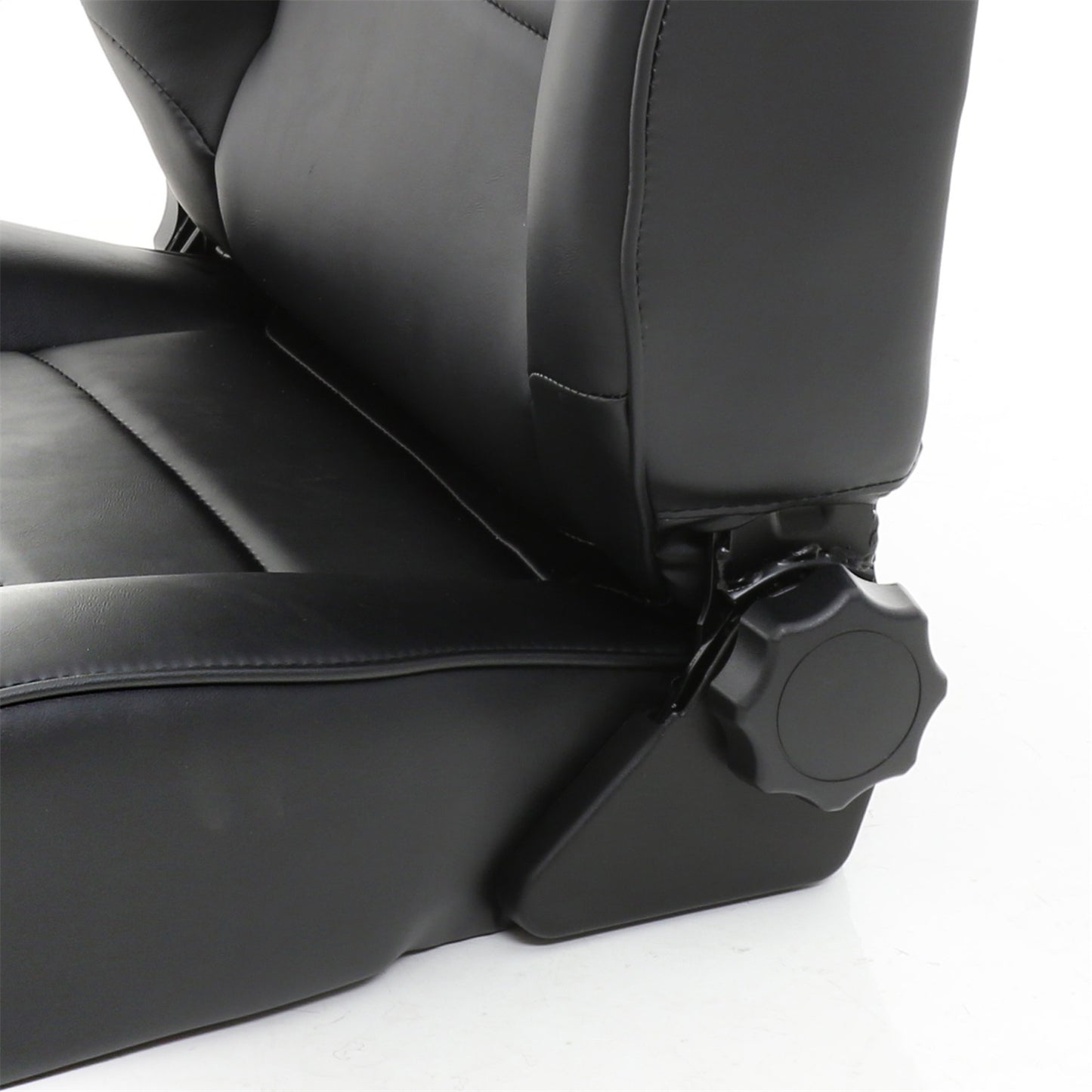 SMITTYBILT | Seat Front Factory Style Replacement W/ Recliner 1987-2006 Jeep Wrangler YJ, TJ/LJ Vinyl Black Smittybilt |45001