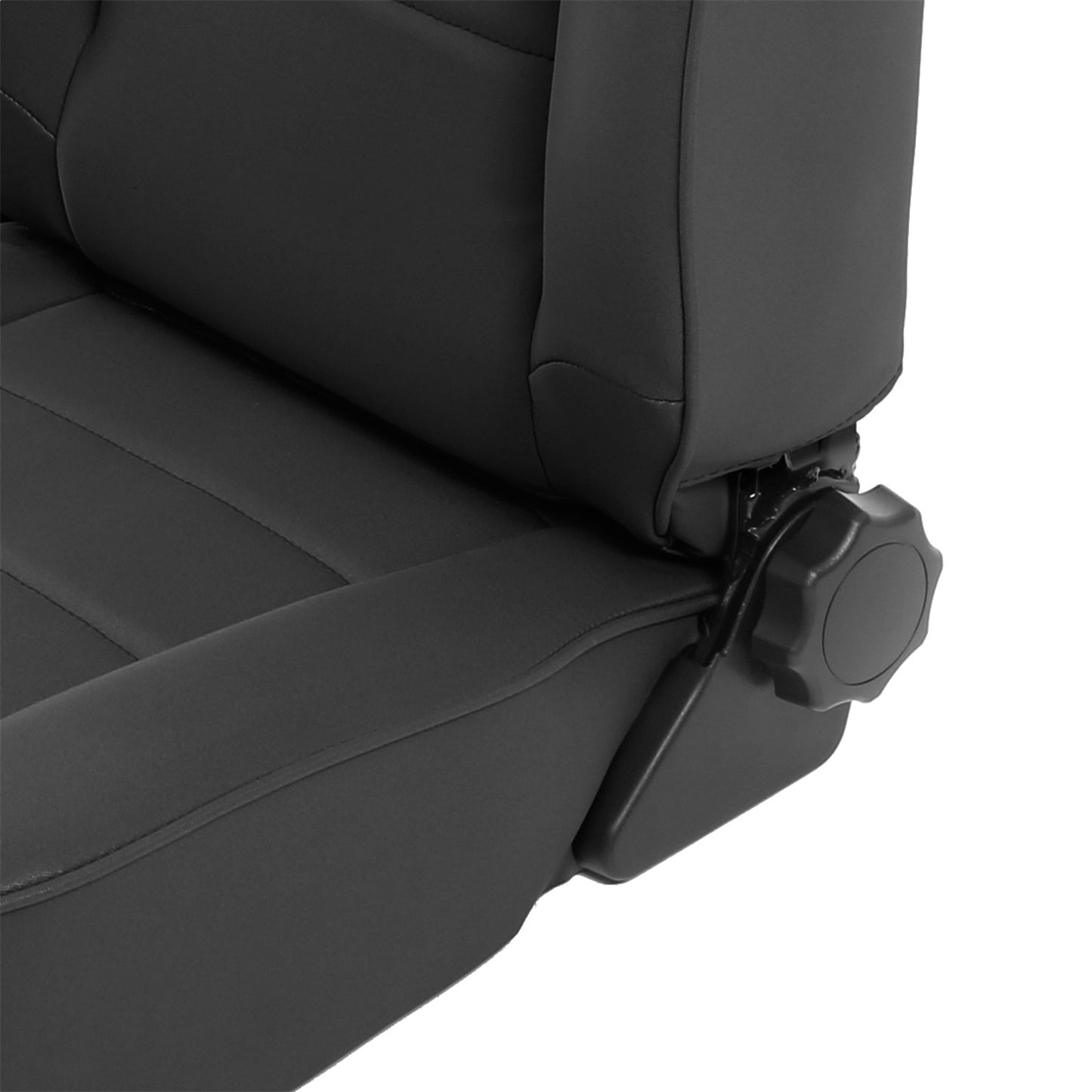 SMITTYBILT | Seat Front Factory Style Replacement W/ Recliner Denim 1987-2006 Jeep Wrangler YJ, TJ/LJ Black Smittybilt |45015