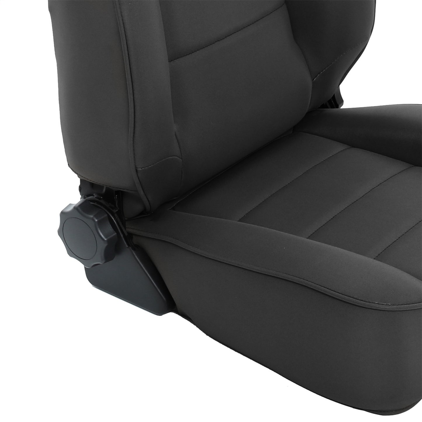 SMITTYBILT | Seat Front Factory Style Replacement W/ Recliner Denim 1987-2006 Jeep Wrangler YJ, TJ/LJ Black Smittybilt |45015