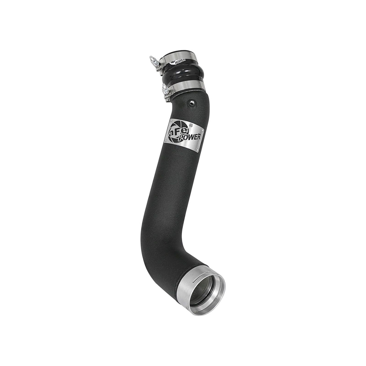 aFe POWER BladeRunner 3 IN Aluminum Aluminum Cold Charge Pipe Black — 46-20339-B