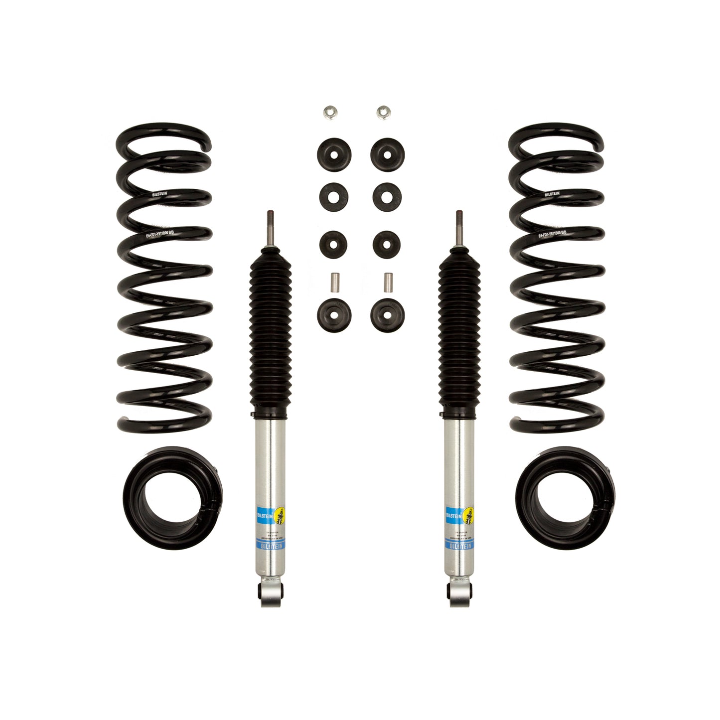 BILSTEIN | Suspension Leveling Kit RAM 2500 4WD 14-19 Gas Front KIT B8 5112 | 46-268655 components including shock absorbers and springs