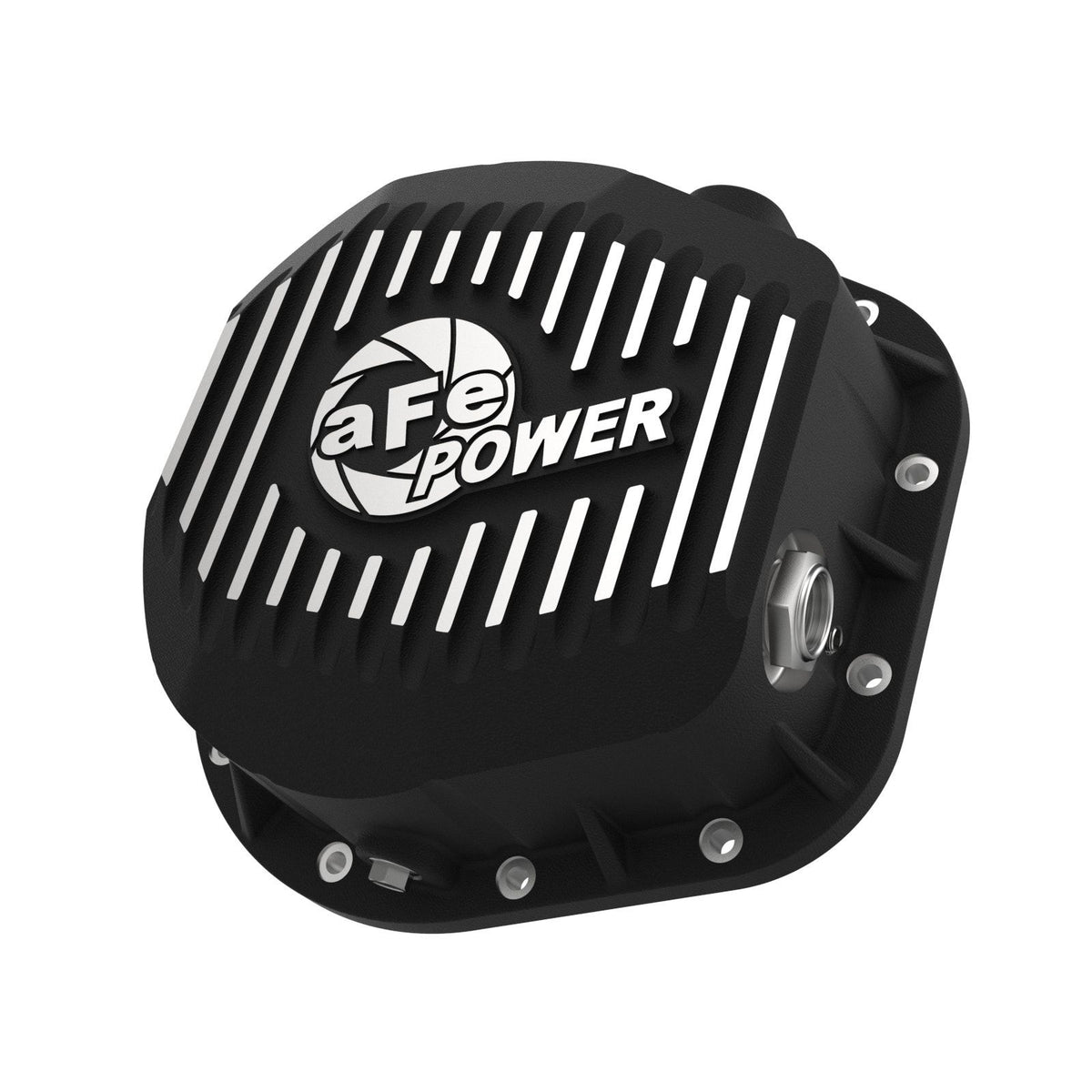 aFe POWER aFe POWER Pro Series Differential Cover Black w/ Machined Fins — 46-70022