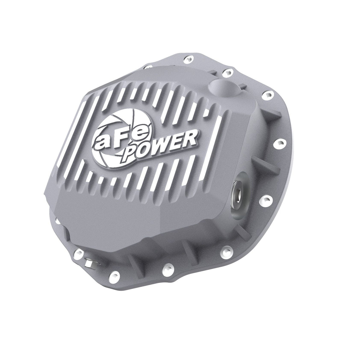 aFe POWER aFe POWER Street Series Rear Differential Cover Raw w/ Machined Fins — 46-71150A