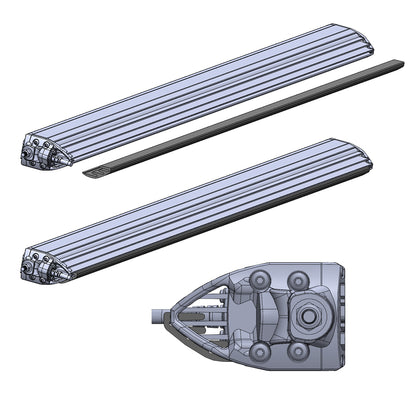 RIGID INDUSTRIES | 2021+ Ford Bronco Roof Rack Mount Kit RIGID | 46725