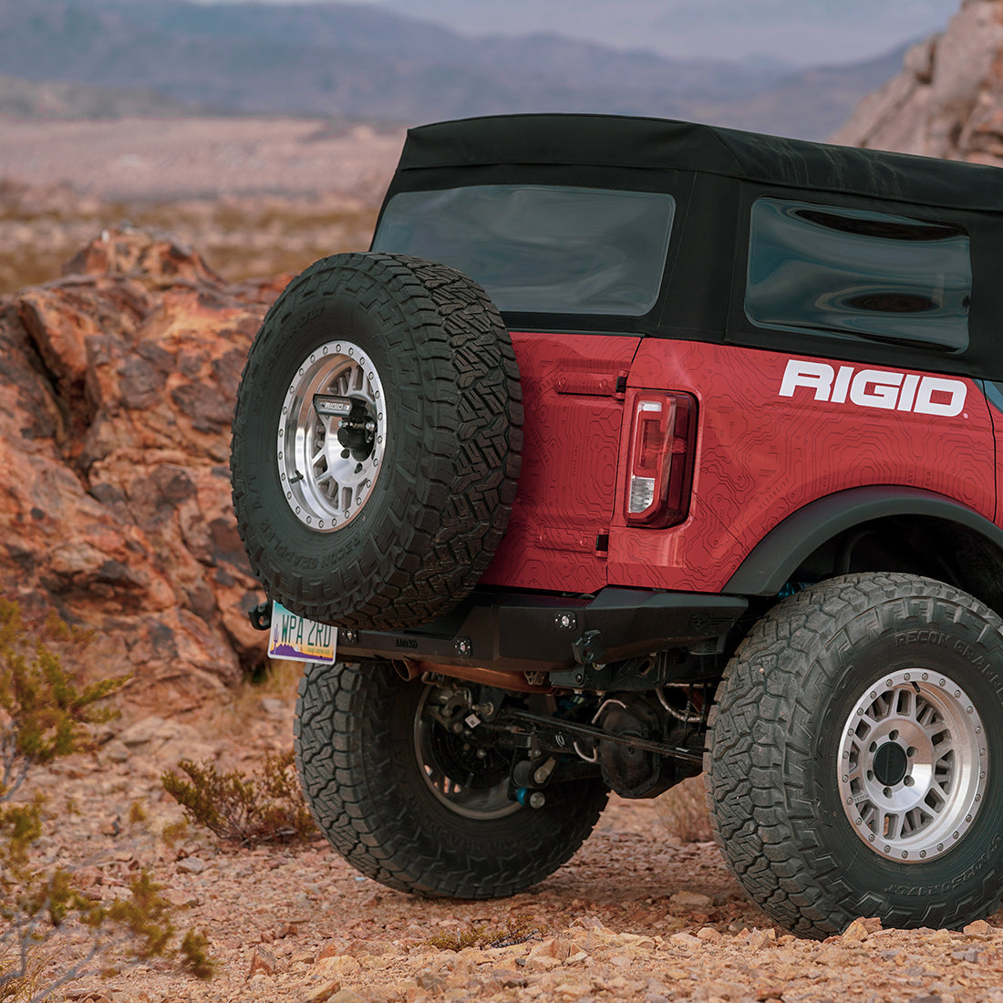 RIGID INDUSTRIES | 2021-Present Bronco Rear Chase Pod Light Kit RIGID Industries | 46727