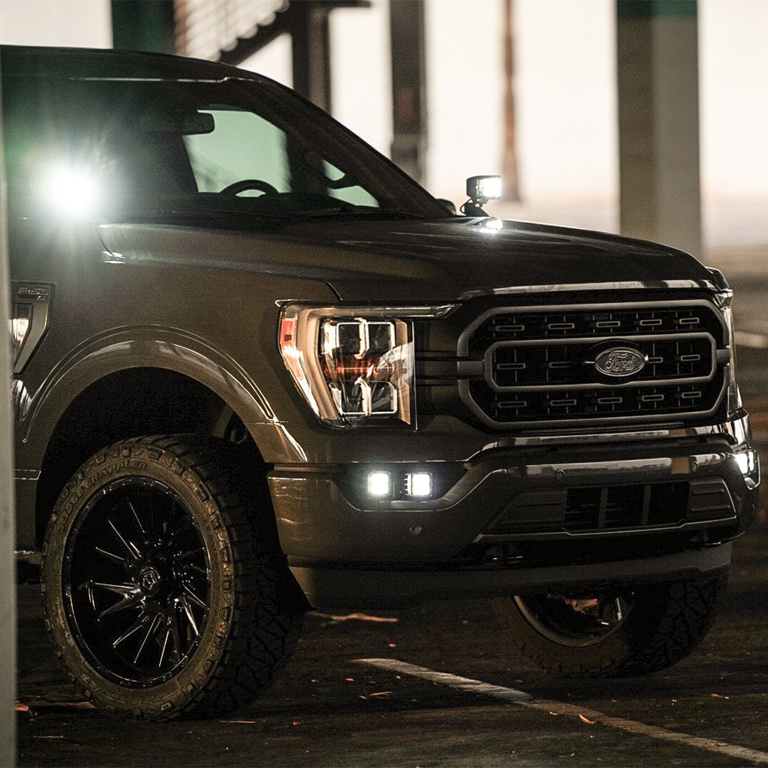 RIGID INDUSTRIES | 2021-Present Ford F-150/Raptor A-Pillar Mounts RIGID Industries | 46736