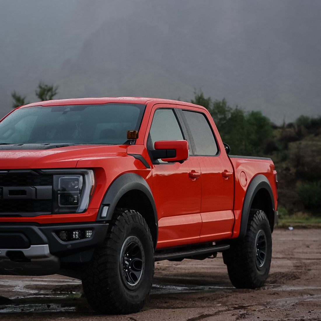 RIGID INDUSTRIES | 2021-Present Ford F-150/Raptor A-Pillar D-SS Light Kit RIGID Industries | 46737