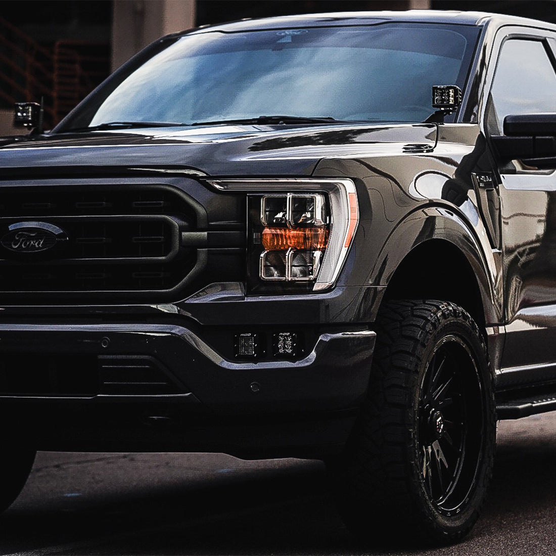 RIGID INDUSTRIES | 2021-Present Ford F-150 Dual Fog Mounts RIGID Industries | 46739