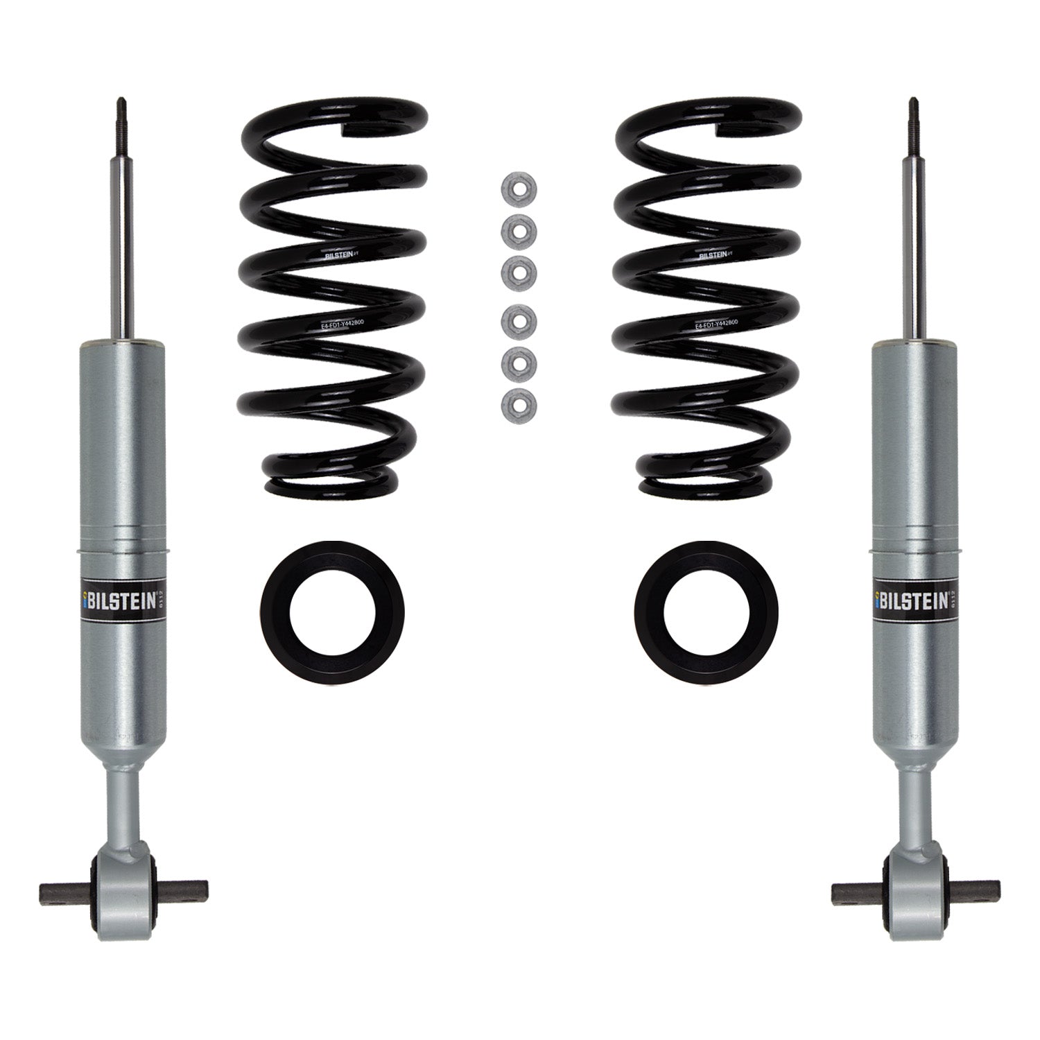 BILSTEIN | Suspension Kit Chevrolet Silverado 1500 19-25, GMC Sierra 1500 19-25 Monotube Trail Boss / AT4 Front Lift Height 0-1.2 Inch B8 6112 | 47-309524