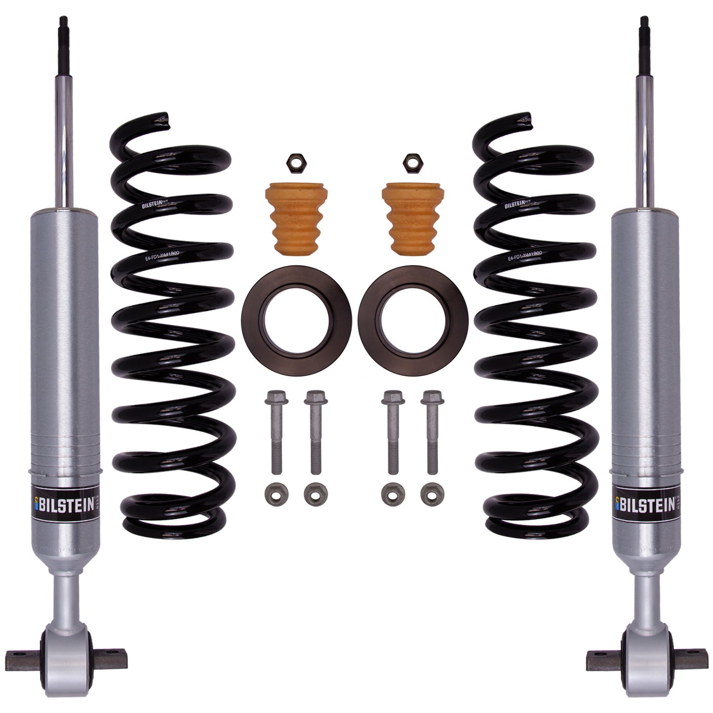 BILSTEIN | Suspension Kit Ford F-150 2015-2020 Monotube 4WD Only Front Lift Height 0-2 Inch B8 6112 | 47-310995 components.