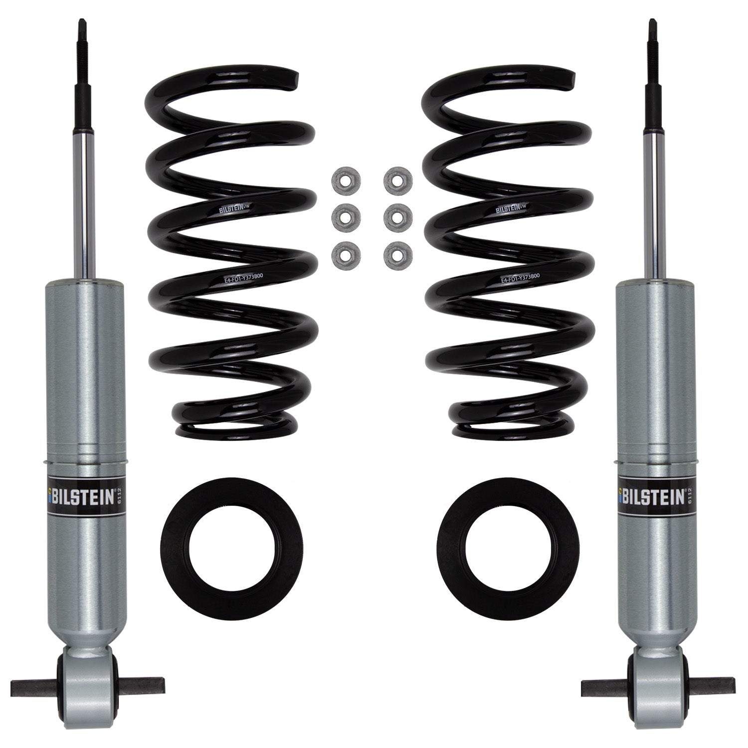 BILSTEIN | Suspension Kit Chevrolet Silverado 1500 2014-2018, Silverado 1500 LD 2019, GMC Sierra 1500 2014-2018, Sierra 1500 Limited 2019 Monotube Provides 1.85-2.75 Inch Front Lift B8 6112  | 47-325753