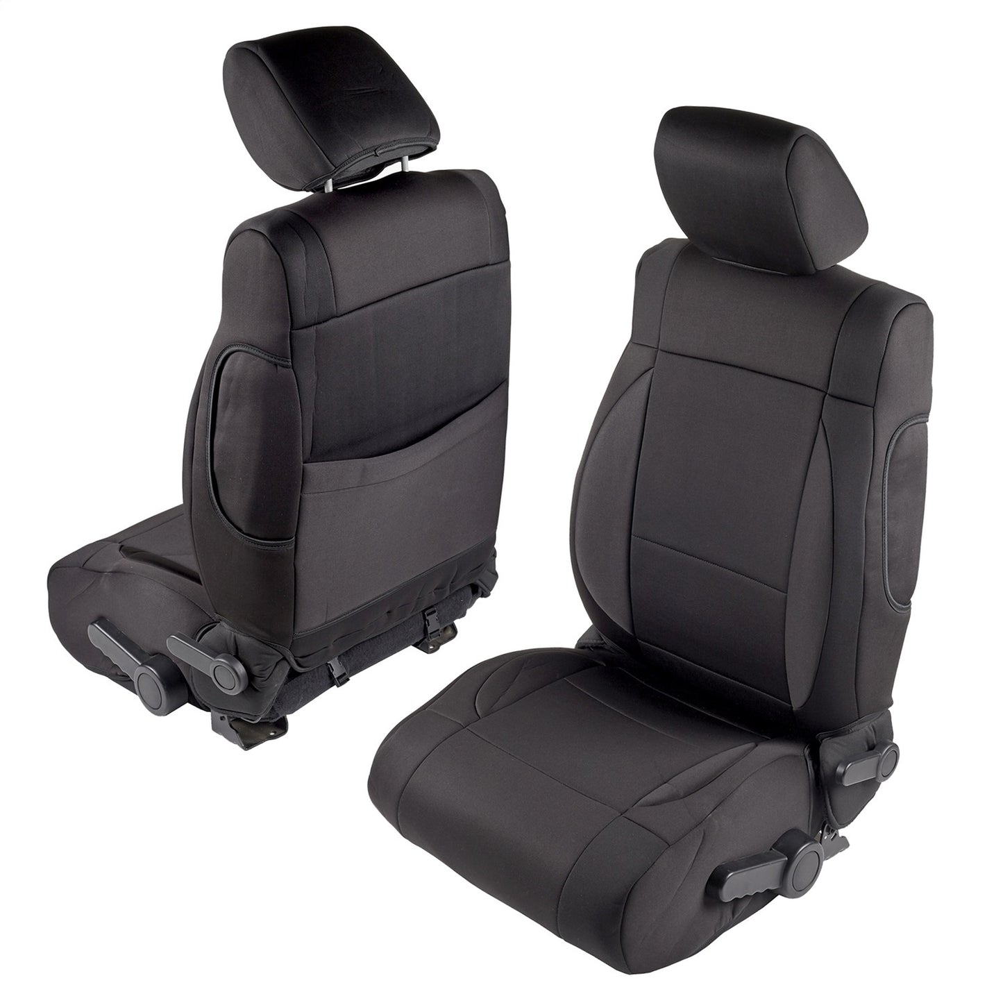 SMITTYBILT | Neoprene Seat Cover Set Front/Rear Black 13-18 Jeep Wrangler JK 4  Door Smittybilt |471601