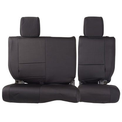 SMITTYBILT | Neoprene Seat Cover Set Front/Rear Black 2007-2018 Jeep Wrangler JK 4 Door Smittybilt |471801