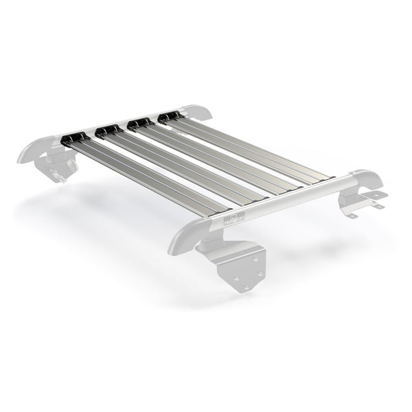 TeraFlex | 07-18 Wrangler JK 2 Door Nebo Roof Rack Cargo Slat Kit Silver 4-Piece TeraFlex | 4722052