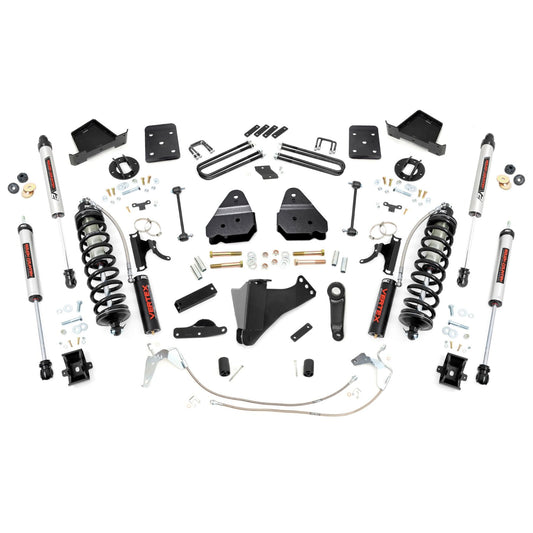ROUGH COUNTRY | 4.5 Inch Lift Kit    W/O Overloads    C/O V2  Ford F-250/F-350 Super Duty (08-10) | 47858