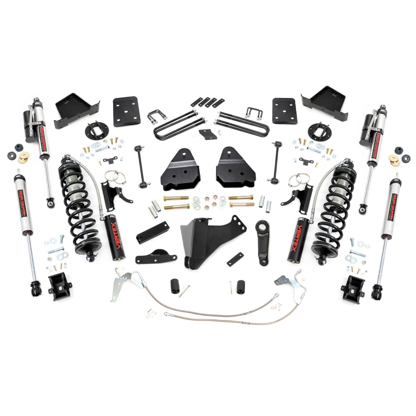 ROUGH COUNTRY | 4.5 Inch Lift Kit    W/O Overloads    C/O Vertex  Ford F-250/F-350 Super Duty (08-10) | 47859