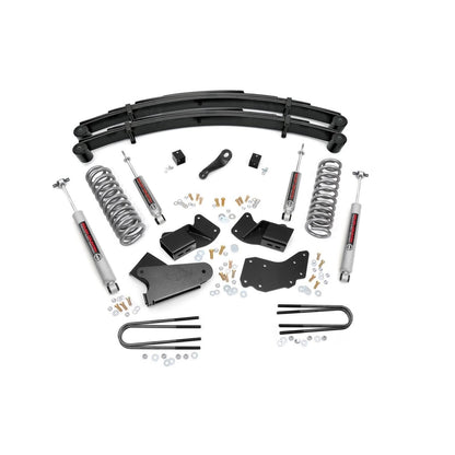 ROUGH COUNTRY 4 Inch Lift Kit | Rear Springs | Ford Ranger 4WD (1983-1997) | 48030