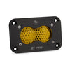 BAJA DESIGNS LED Work Light Flush Mount Baja Amber Lens Work/Scene Pattern S2 Pro Baja Designs I 481016