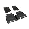 TeraFlex | 18-Up Wrangler JL 4 Door All-Weather Floor Liner Kit Front & Rear TeraFlex | 4841000