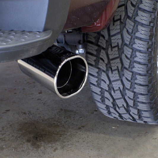 BANKS POWER | Monster Exhaust System 5-Inch Single Exit Chrome Tip 20-22 Chevy/GMC 2500/3500 Duramax 6.6L L5P | 48997