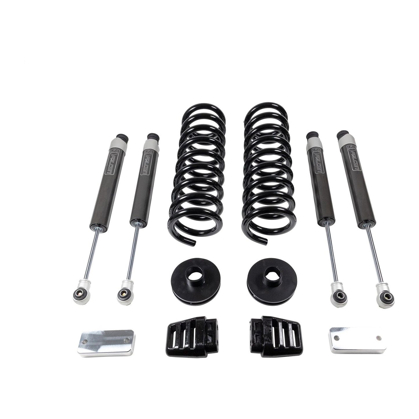 ReadyLIFT 3'' coil lift kit - front coils and rear spacers, radius arm drop brackets, Falcon shocks  (2500) 49-19320