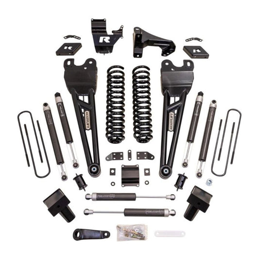 ReadyLIFT 6'' Coil Spring Lift Kit with Falcon 1.1 Monotube Front/Rear Shocks, Radius Arms, Dual Steering Stabilizer, and Front Track Bar Bracket  (F250/F350 Diesel ) 49-23621