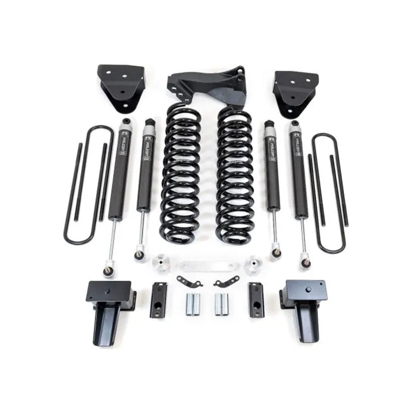 ReadyLIFT 4'' Coil Spring Lift Kit with Falcon 1.1 Monotube Front/Rear Shocks and Front Track Bar Bracket  (F250/F350 Diesel ) 49-27420