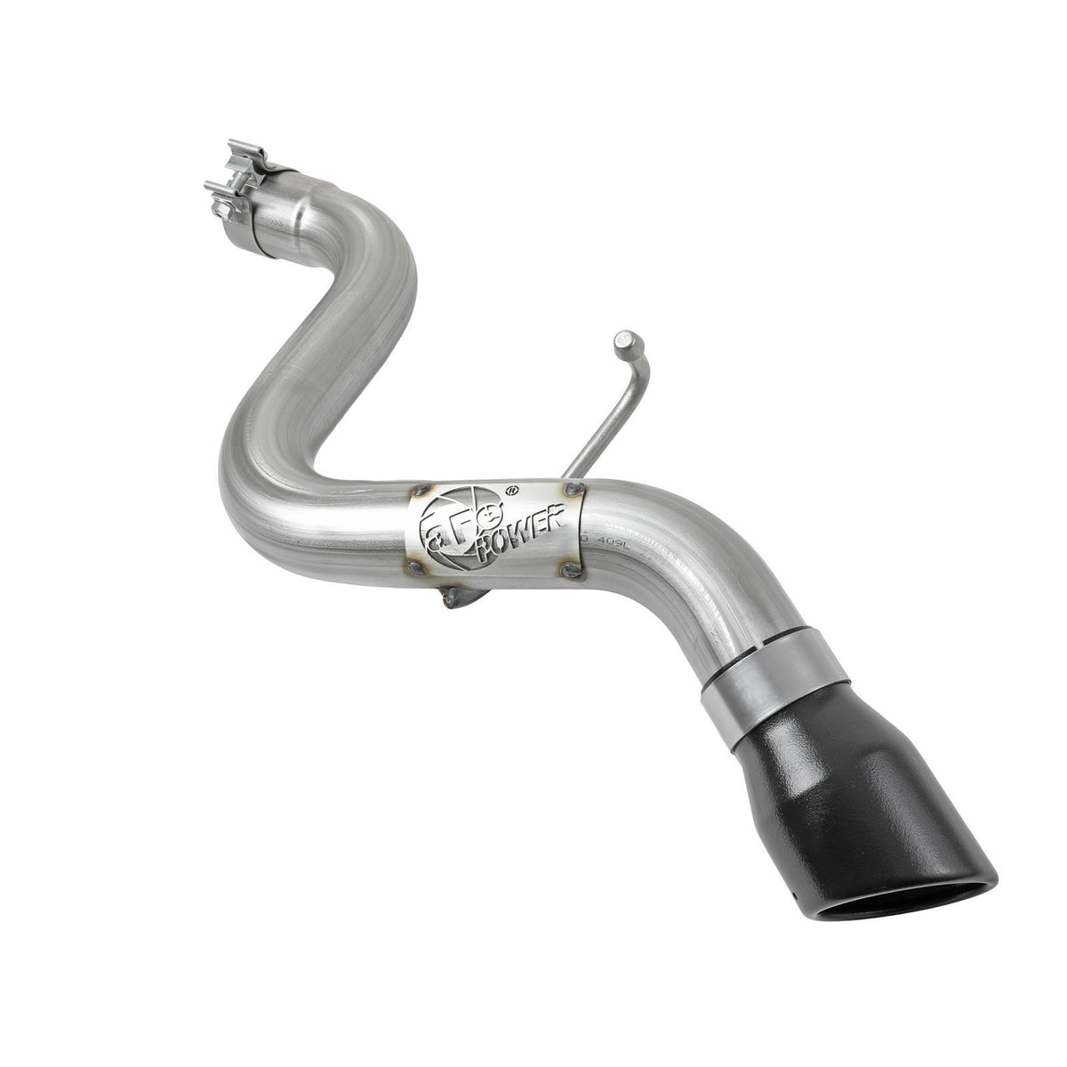 aFe POWER MACH Force-Xp 409 Stainless Steel Axle-Back Hi-Tuck Exhaust System w/ Black Tip — 49-48070-1B