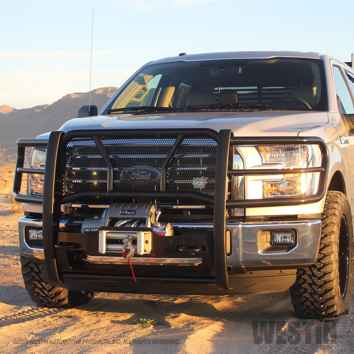 Westin HDX Winch Mount Grille Guard 2015-2020 Ford F-150/F-150 XL SSV
