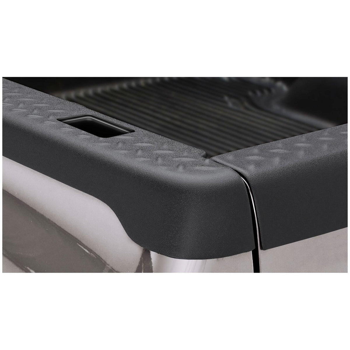 BUSHWACKER | Diamondback Ultimate Bedrail Caps For 1988-1999 Chevrolet/Gmc C/K 1500 1998-2000 Chevrolet C/K 2500 Fits 96 Inch Bed W/Stake Holes | 49506