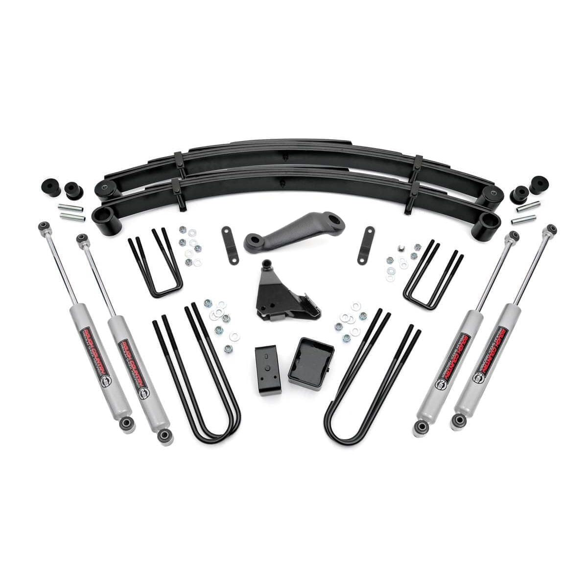 ROUGH COUNTRY 6 Inch Lift Kit | Rear Blocks | Ford F-250/F-350 Super Duty 4WD (1999-2004) | 49630