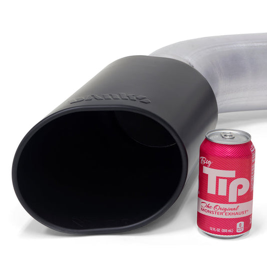 BANKS POWER | Monster Exhaust System For 19-24 Ram 2500/3500 6.7L Cummins Crew Cab Long Bed (Srw) Cerakote Black Tip | 49807-B