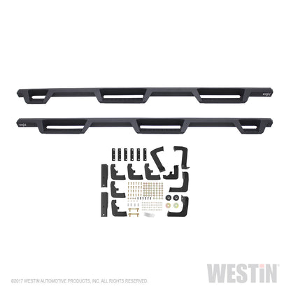 Westin HDX Drop Wheel-to-Wheel Nerf Steps 2017-2022 Ford F-250/350 Crew Cab (6.75' Bed) Textured